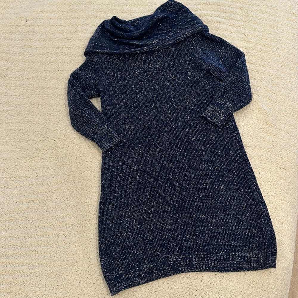 Old Navy girls cowl neck sweater dress 4t